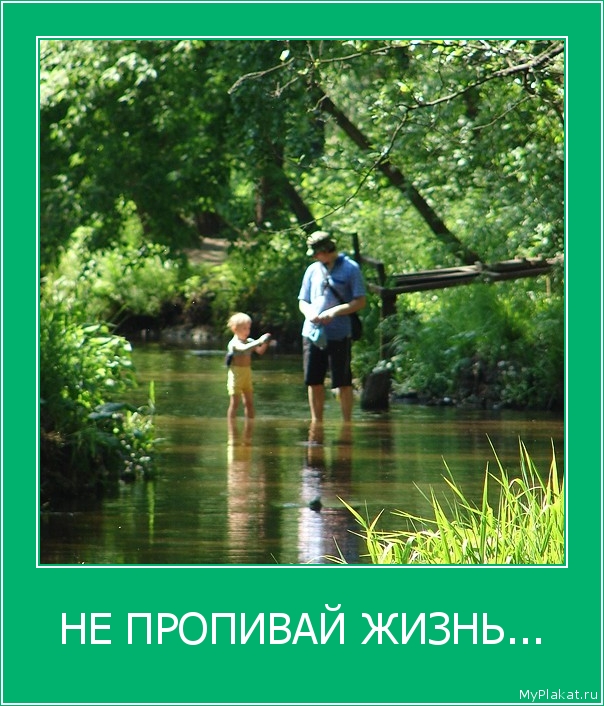 НЕ ПРОПИВАЙ ЖИЗНЬ... 