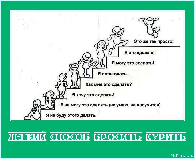 ЛЕГКИЙ СПОСОБ БРОСИТЬ КУРИТЬ 