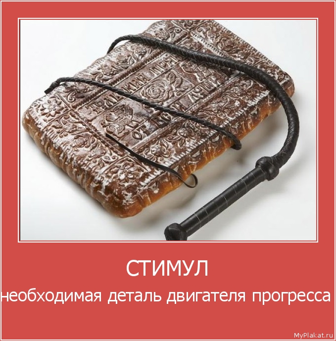 СТИМУЛ необходимая деталь двигателя прогресса